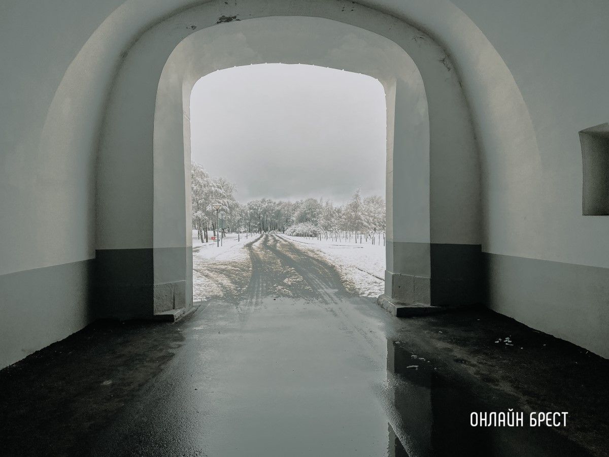 Прогулка по снежному Бресту