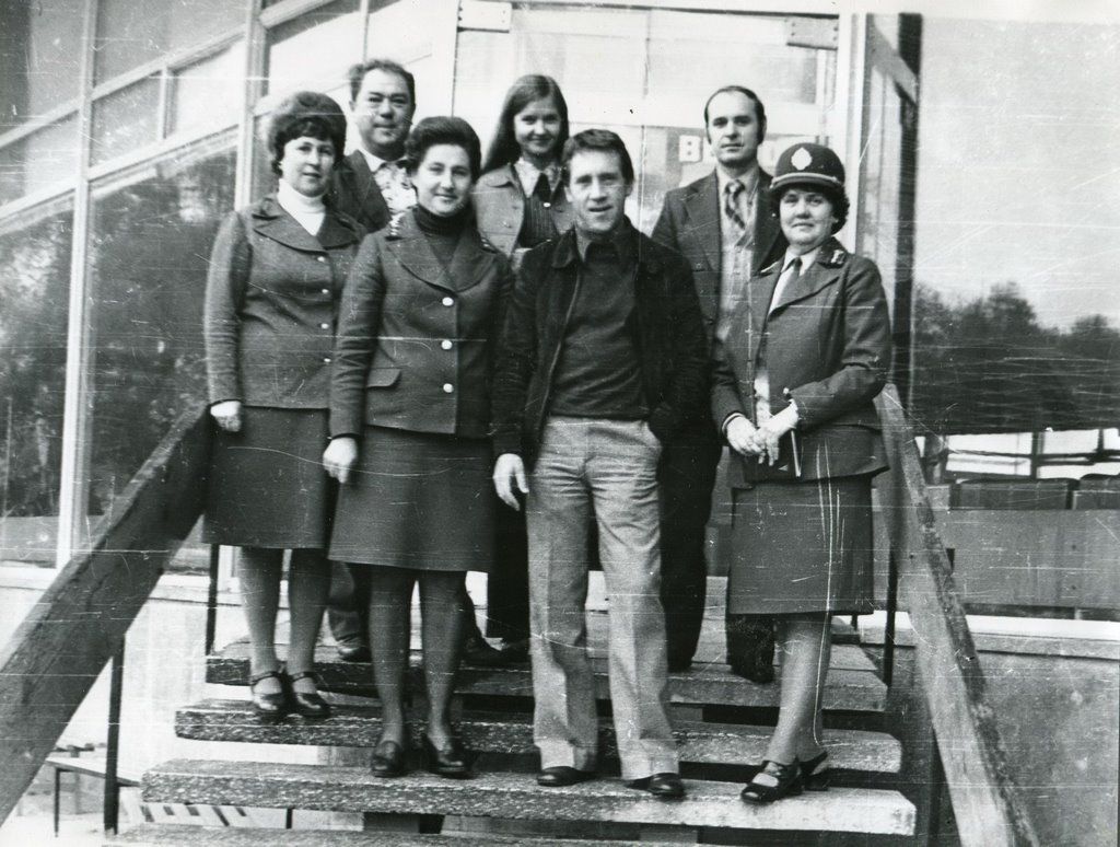 Владимир Высоцкий с пограничниками и таможенниками в Бресте