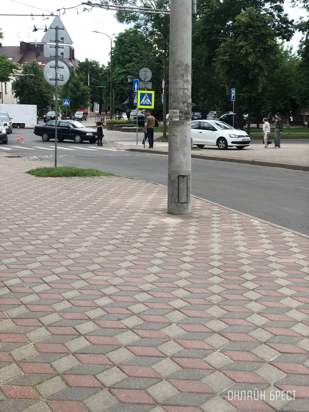 Читатель: ДТП в Бресте на ул. Гоголя