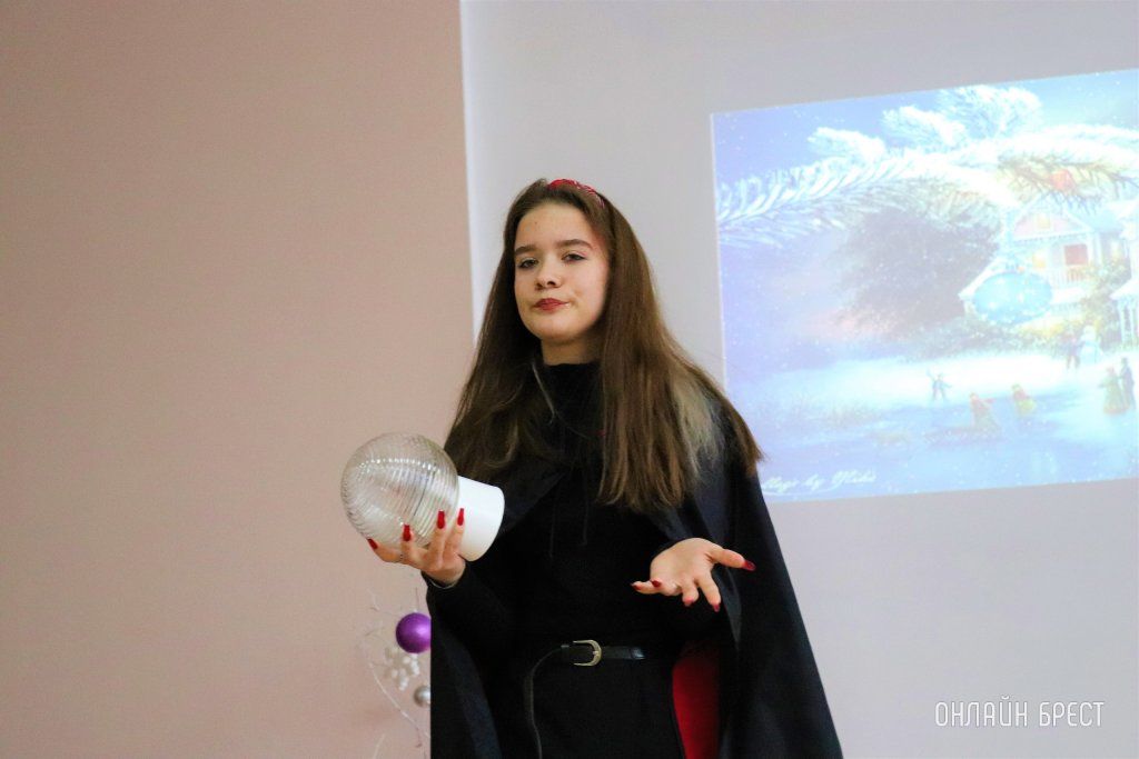 Читатель: «Приключения у новогодней ёлки» в средней школе № 28 г. Бреста