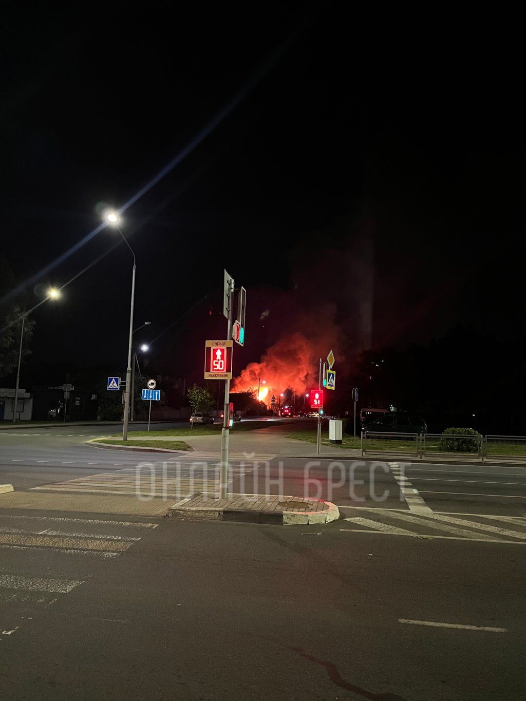 Стало известно, что горело на Киевке в Бресте