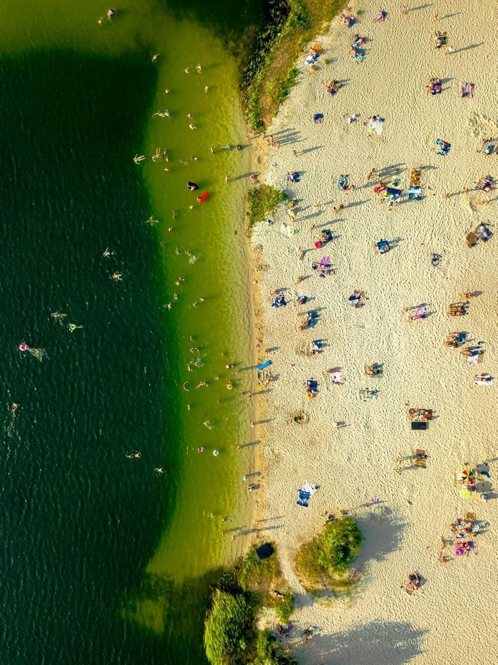 Один из лучших пляжей в Беларуси. Кобринский район, Каташи