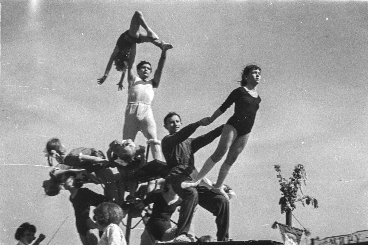 Старые фото: Брест и физкультурники