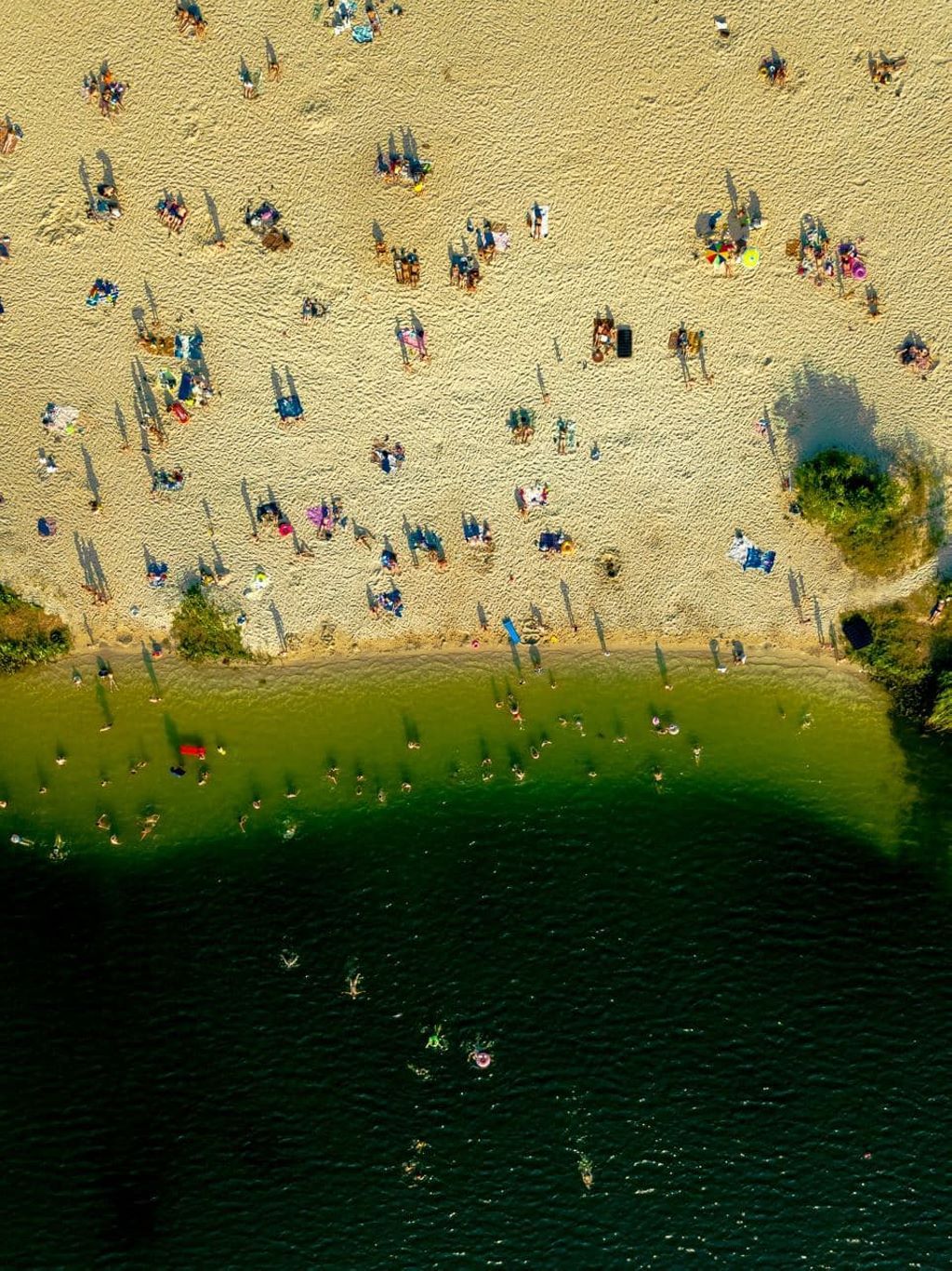 Один из лучших пляжей в Беларуси. Кобринский район, Каташи