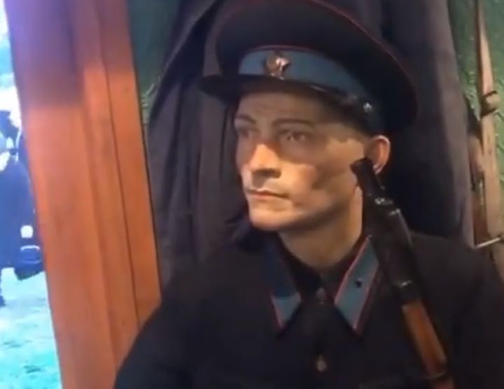 «Поезд Победы» в Бресте. Посмотрите, что находится внутри