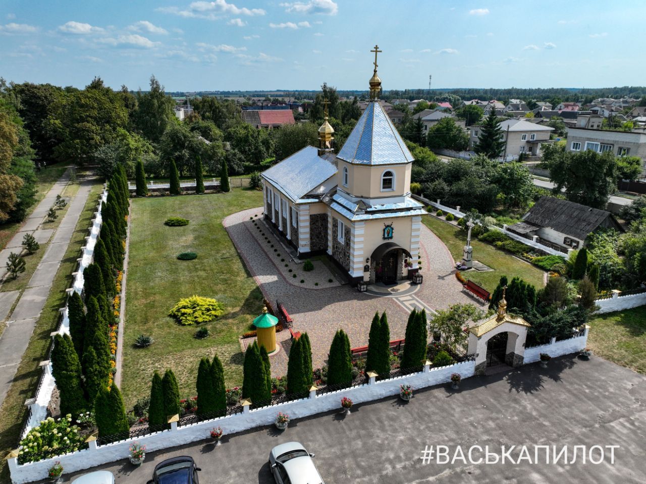 Остромечево - перспективный агрогородок возле Бреста. Видео с высоты