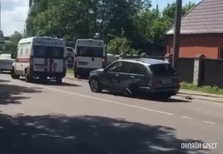 Сегодня в Бресте маршрутка попала в ДТП