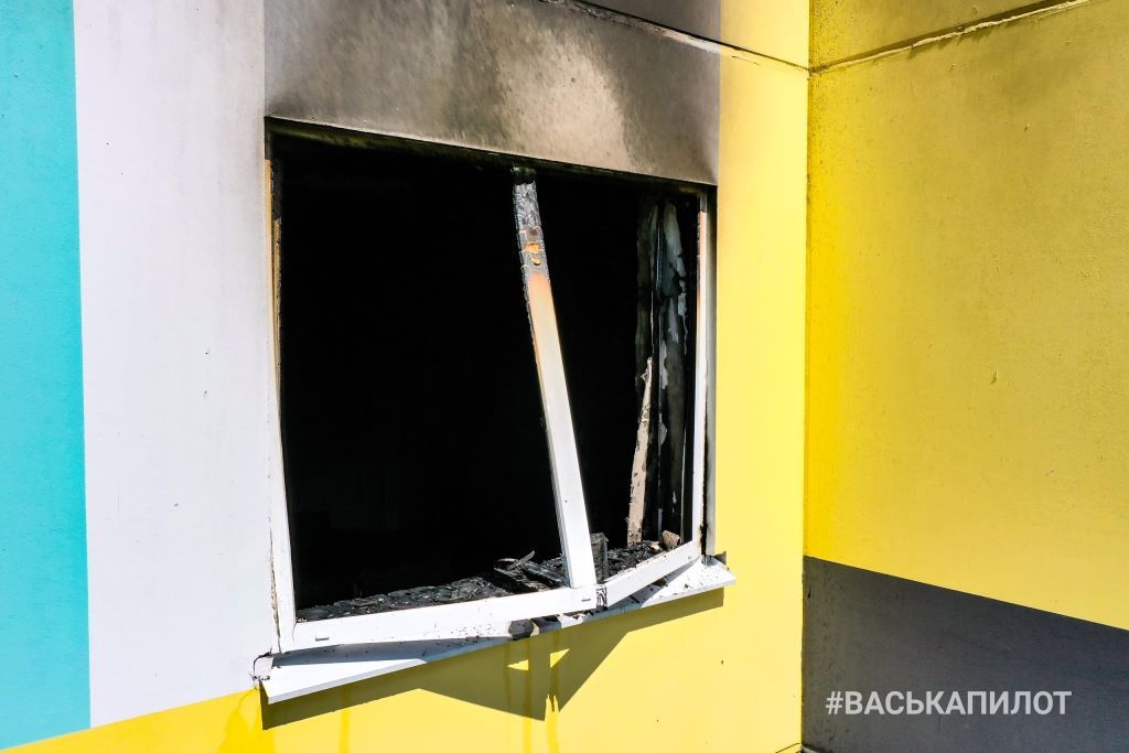 В Бресте на Грюнвальдской произошел серьёзный пожар. Горела квартира (Фото и видео)