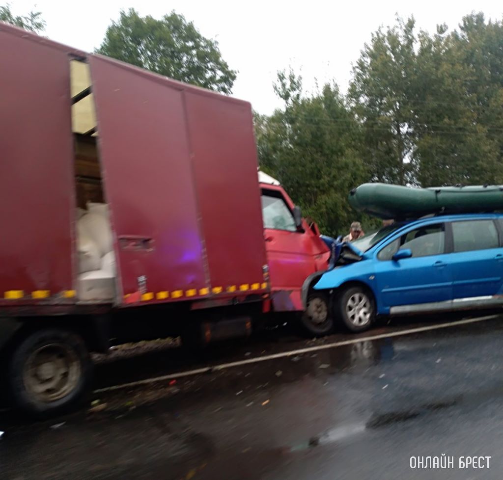 Ещё одно серьёзное ДТП произошло в Брестской области в Берёзовском районе
