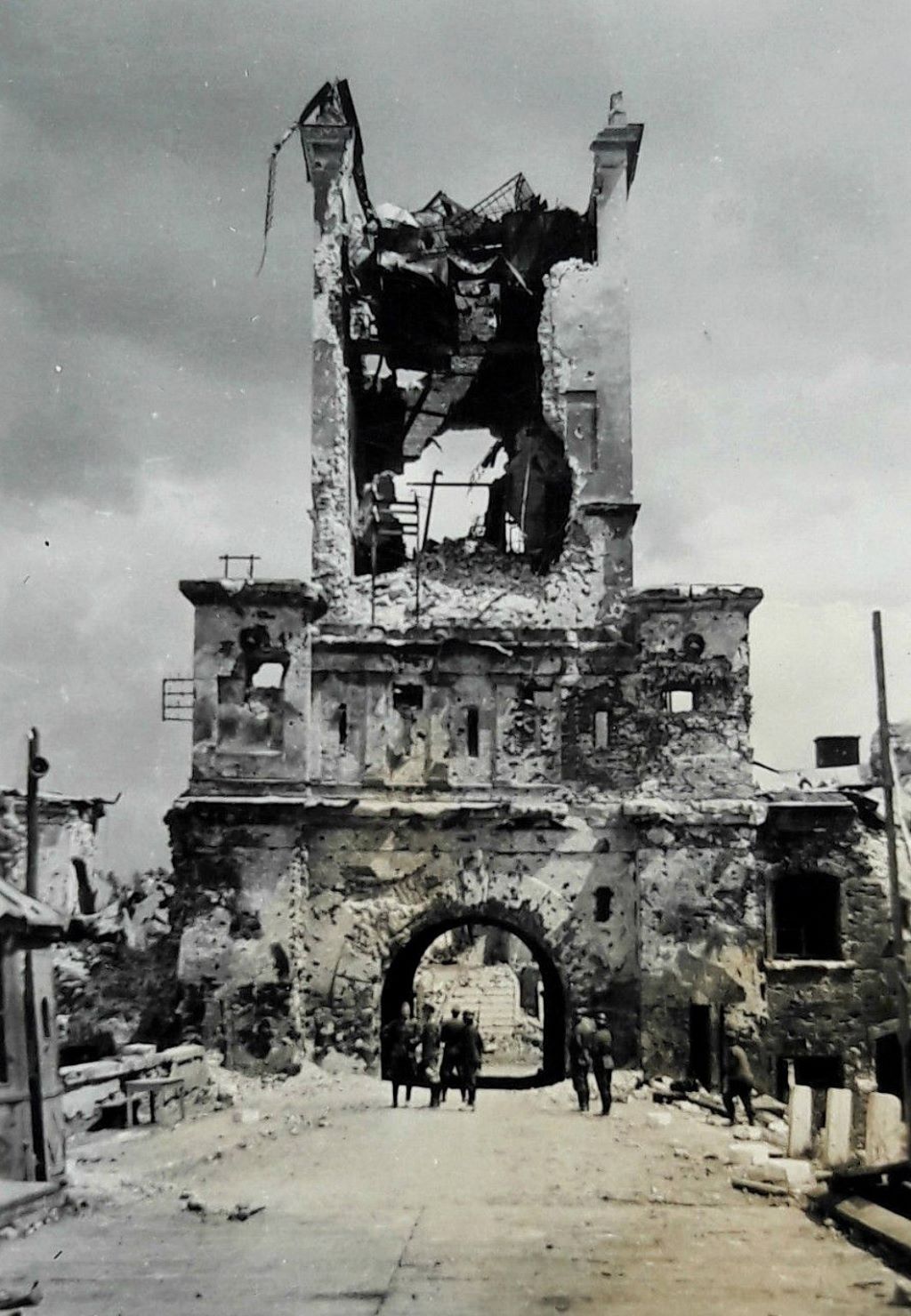 Тереспольские ворота крепости Брест-Литовск, 1941 г.