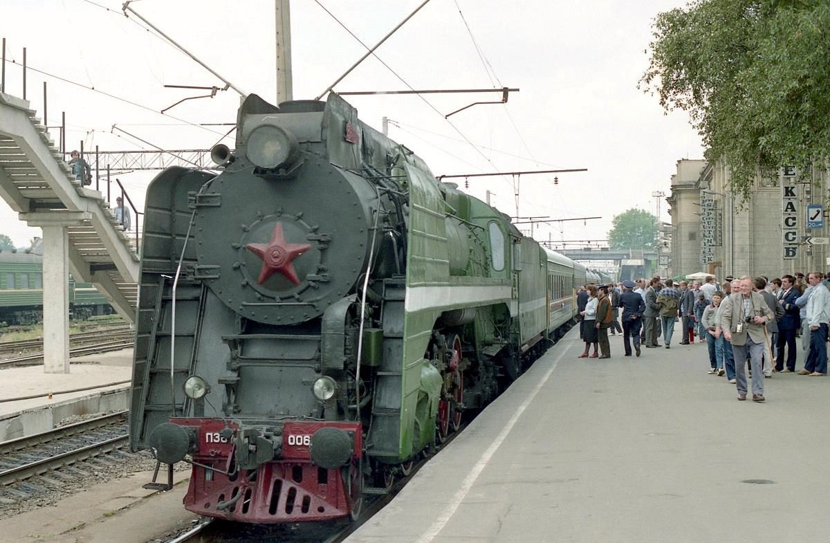 Московская сторона станции Брест-Центральный, 1990 год