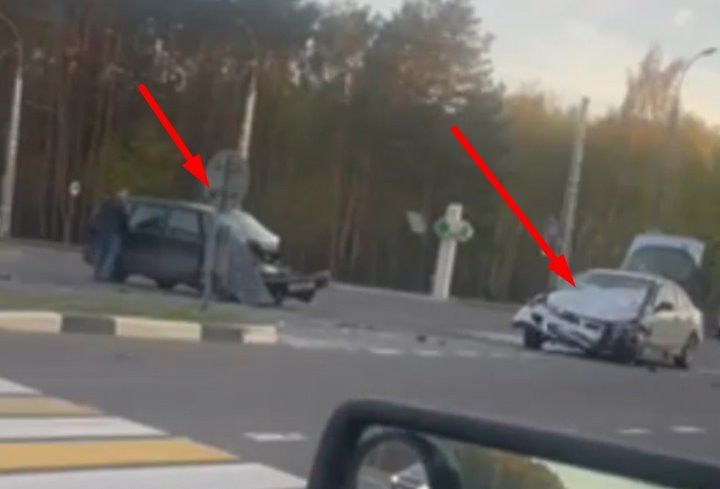 Очевидец: На въезде в Брест произошло сильное ДТП