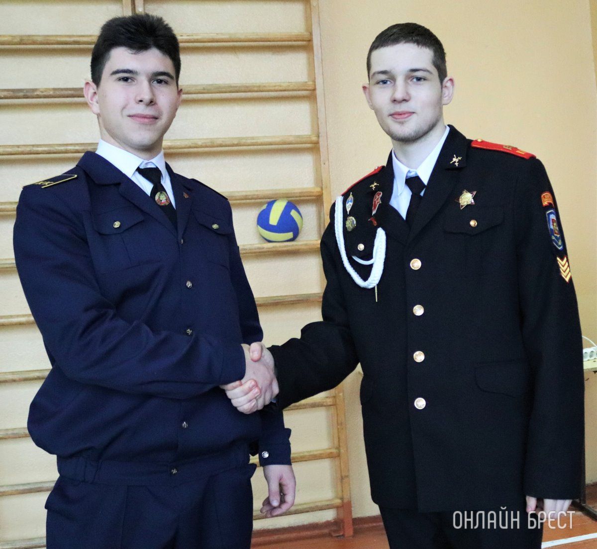 Читатель: Кадеты Москвы побывали в гостях у кадетов 28-ой школы г. Бреста и приняли участие в дружеских соревнованиях