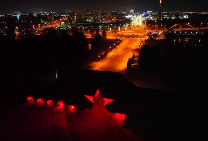 Ночной полет над Брестом