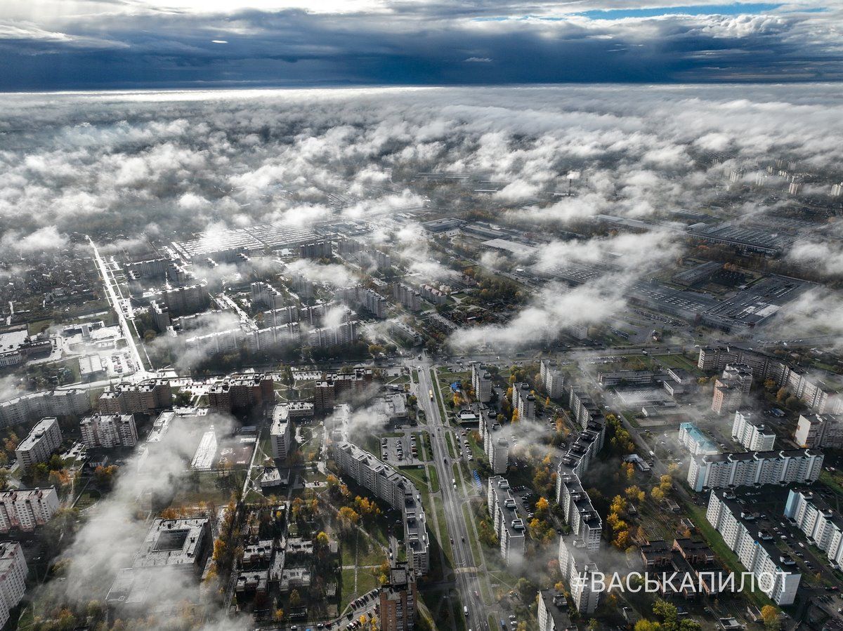 Посмотрите на Брест с большой высоты. Снимки сделаны сегодня