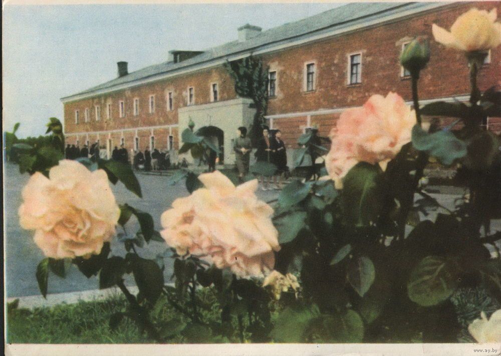 Когда-то Брестская крепость утопала в розах