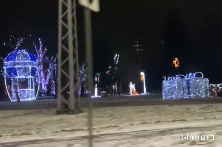 Читатель: Посмотрите, как красиво в брестском парке Мира