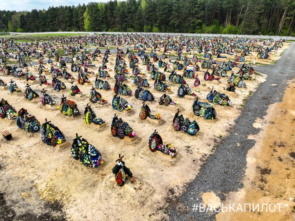 Кладбище «Северное» возле Бреста. Фото и видео с высоты