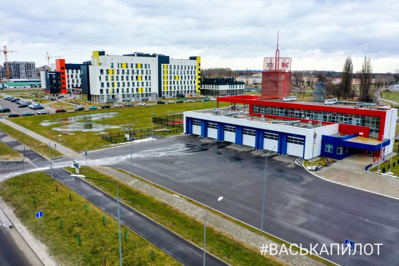 Посмотрим на новый микрорайон Бреста с высоты