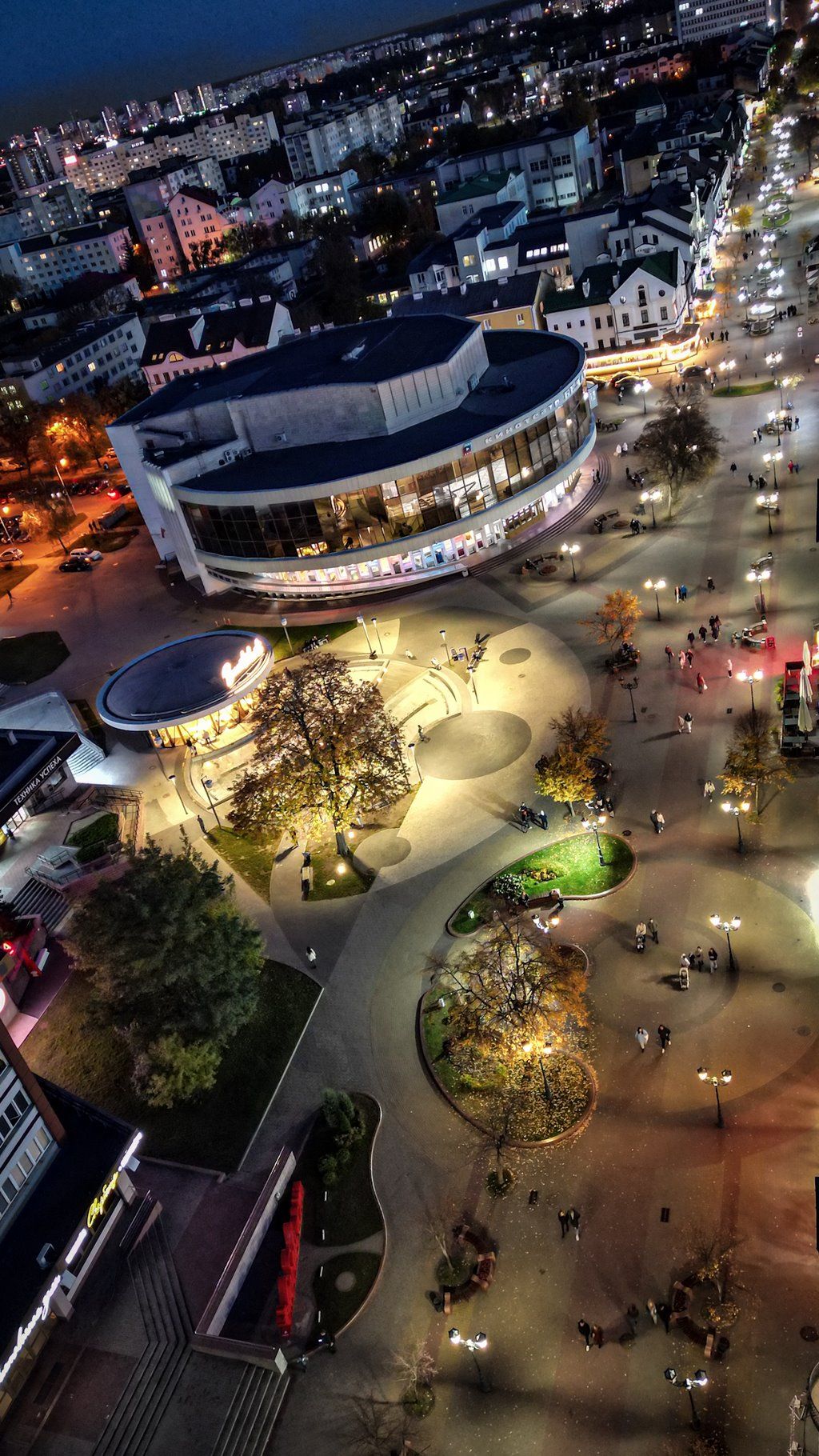 Красивые снимки ул.Советской в Бресте. Фото сделаны сегодня