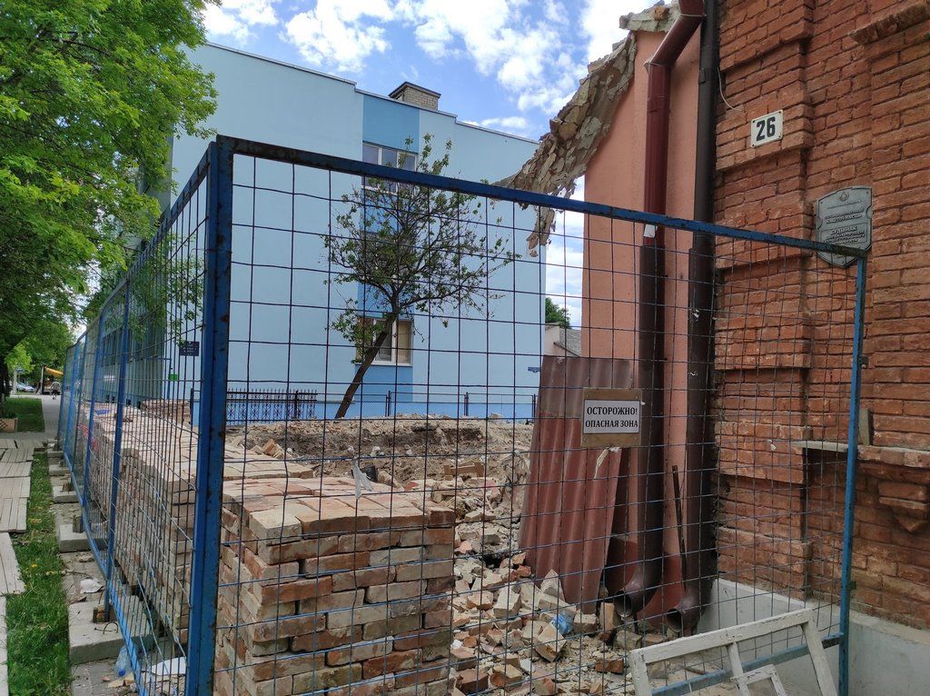 «Пропал дом» в Бресте на ул. Дзержинского, 24