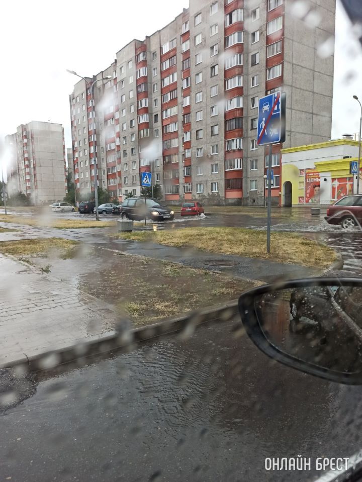 Брест, Варшавка, Вулька. Немного поплыли улицы