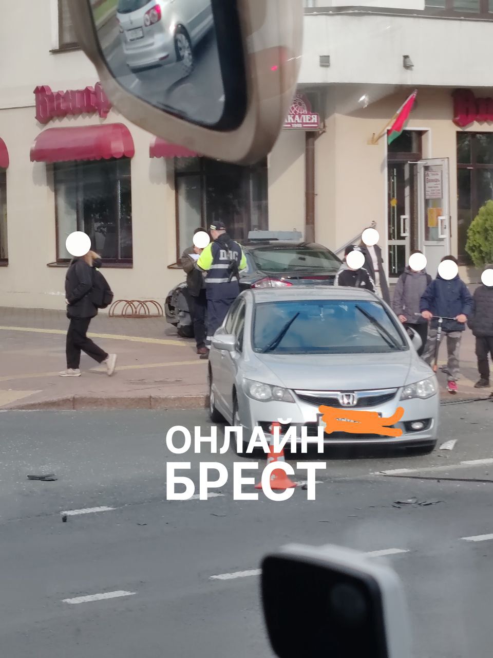 Читатель: Сегодня на Ленина в Бресте произошло ДТП