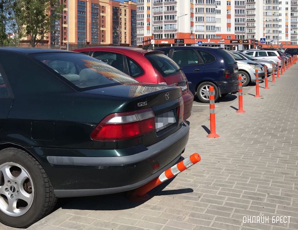 Как вам такая парковка? Брест, ул. Нефтяная