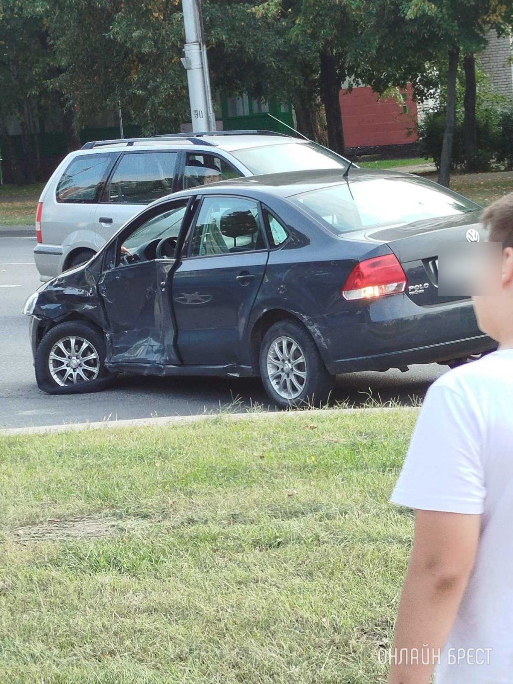Очевидец: ДТП на Партизанском проспекте в Бресте