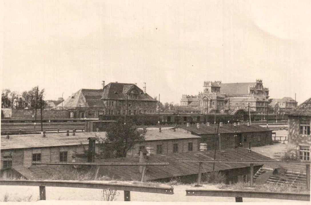 Железнодорожный вокзал города Брест-Литовск, 1943-1944 гг