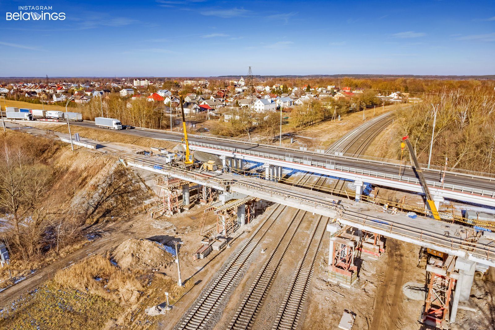 Читатель: Реконструкция моста на М1 возле д. Клейники под Брестом