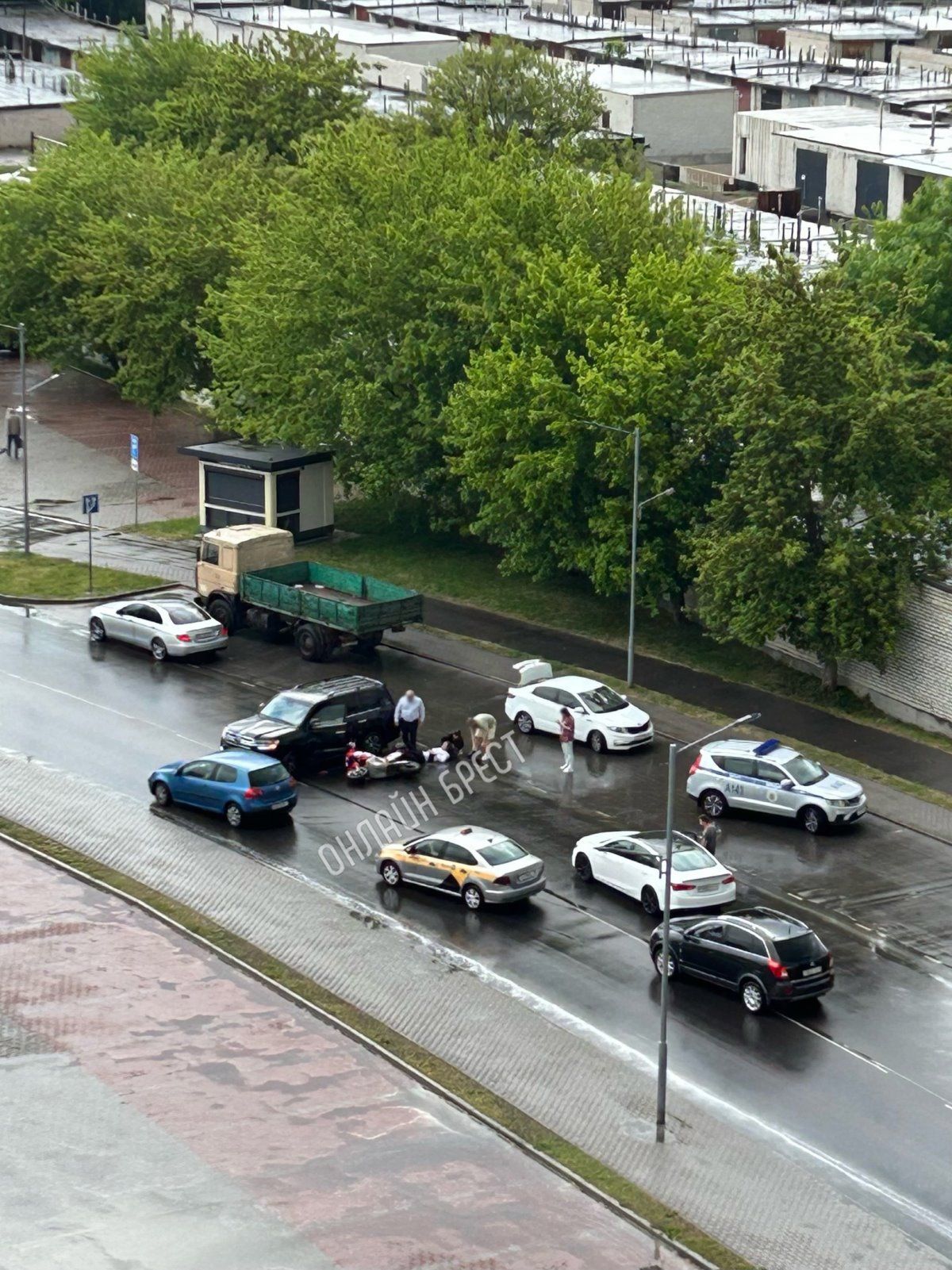 Читатель: ДТП в Бресте с участием мотоцикла Гоголя - Папанина