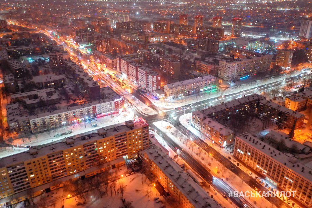 В Бресте выпал снег