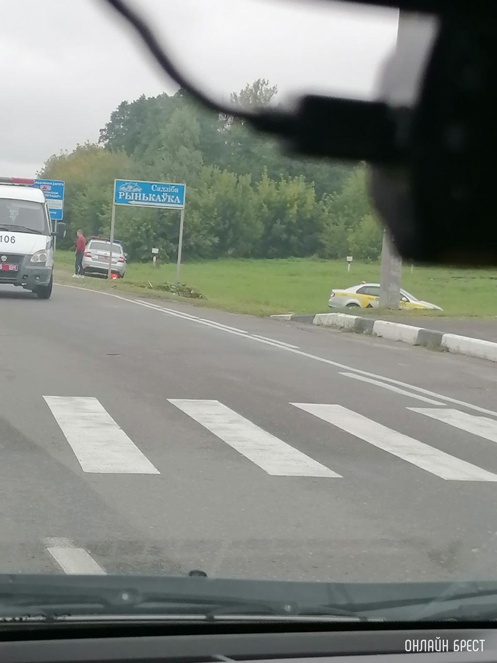 Сегодня в Бресте и районе произошло несколько ДТП. Фотофакт от очевидцев