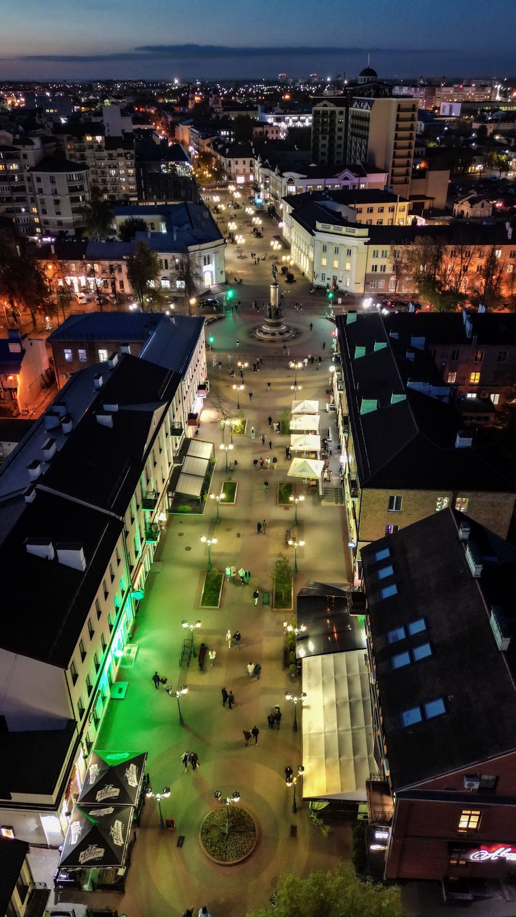 Красивые снимки ул.Советской в Бресте. Фото сделаны сегодня