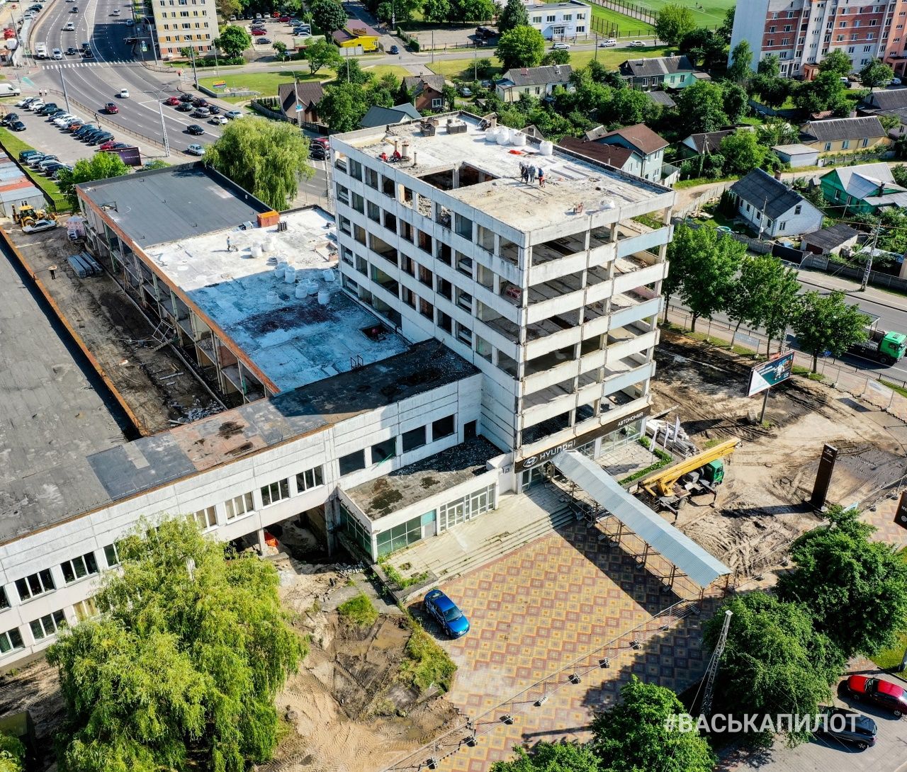 Лето 2021. Стройки Бреста с высоты