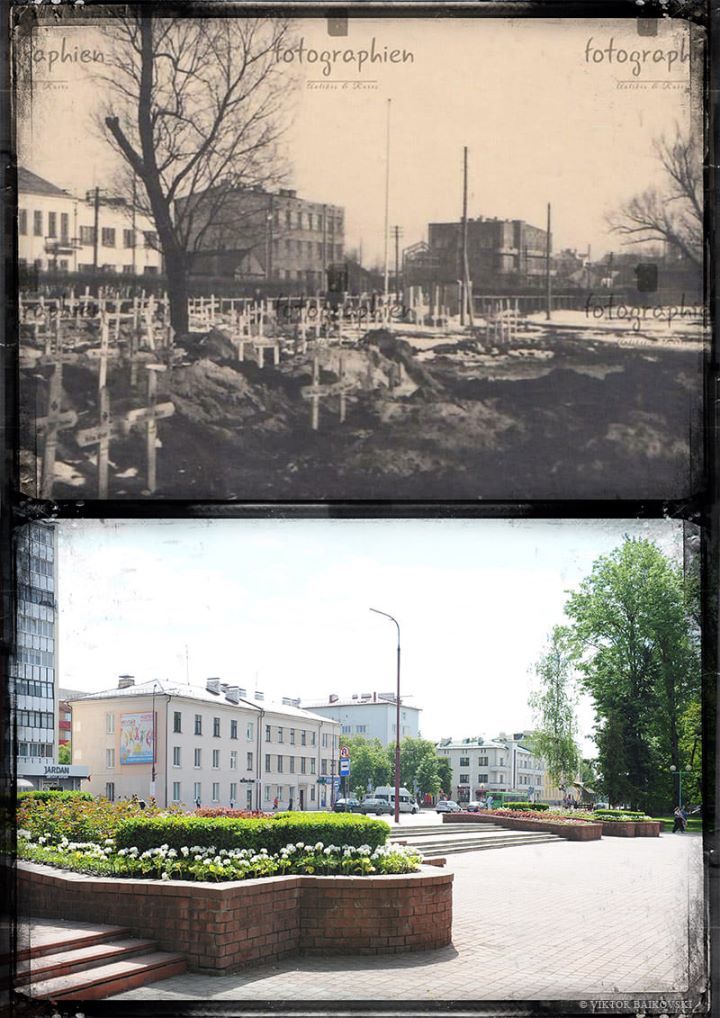 Брест. У центрального входа в парк культуры и отдыха