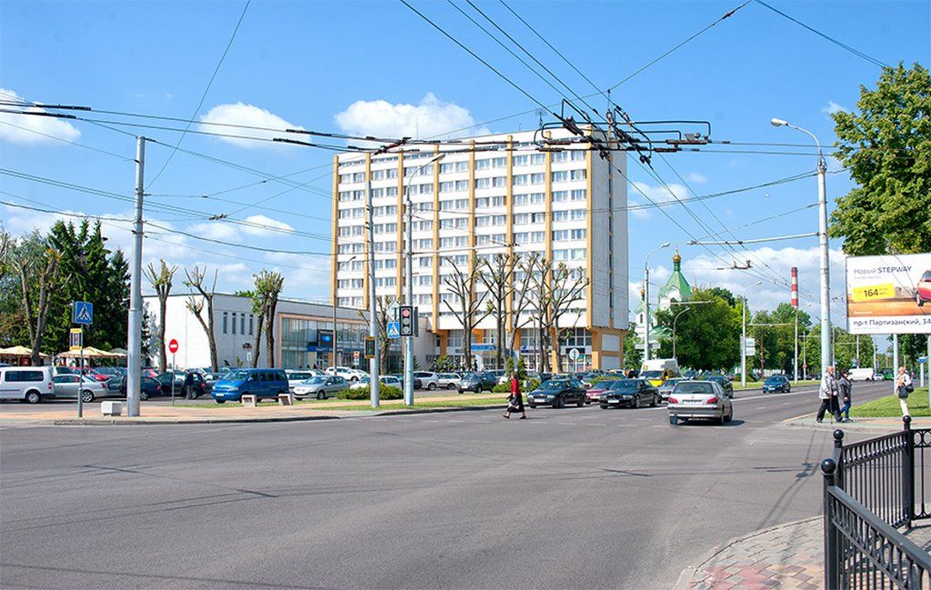 Смотрите, как было раньше. Брест, вид на проспект Машерова