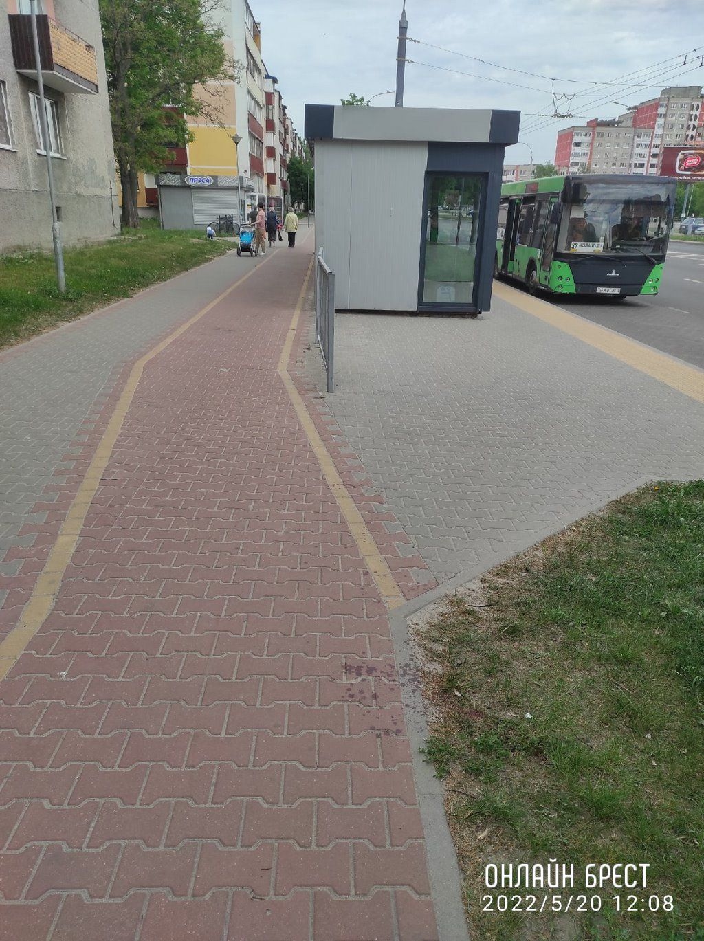 Читатель: Произошло столкновение велосипедиста с пешеходом. Просьба откликнуться свидетелей данного происшествия