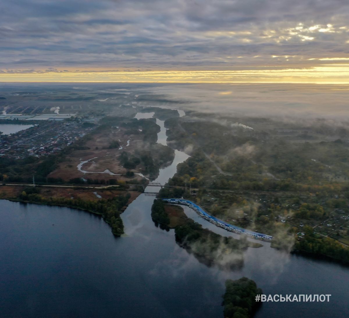 Посмотрите на осенний Брест с высоты