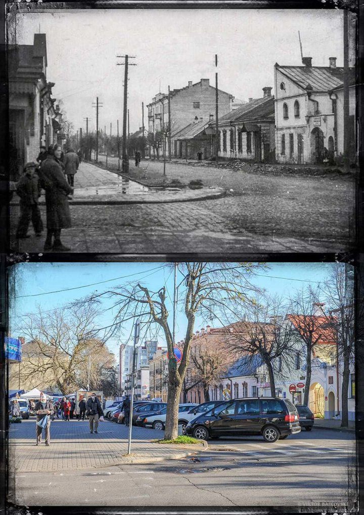 Квартал старого Бреста, ул. Пушкинская напротив рынка