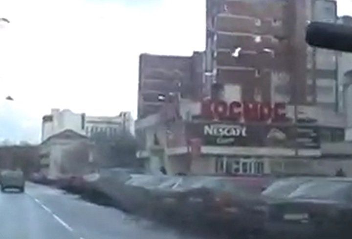 Взгляд из машины на Брест 2007 года