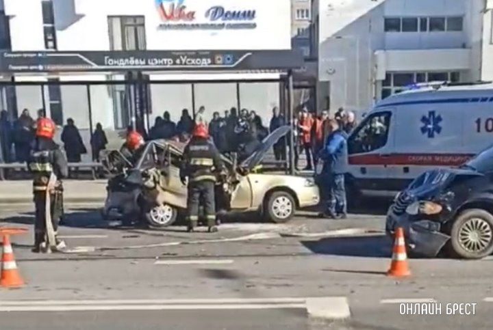 Читатель: В Бресте на Партизанском проспекте произошло серьёзное ДТП