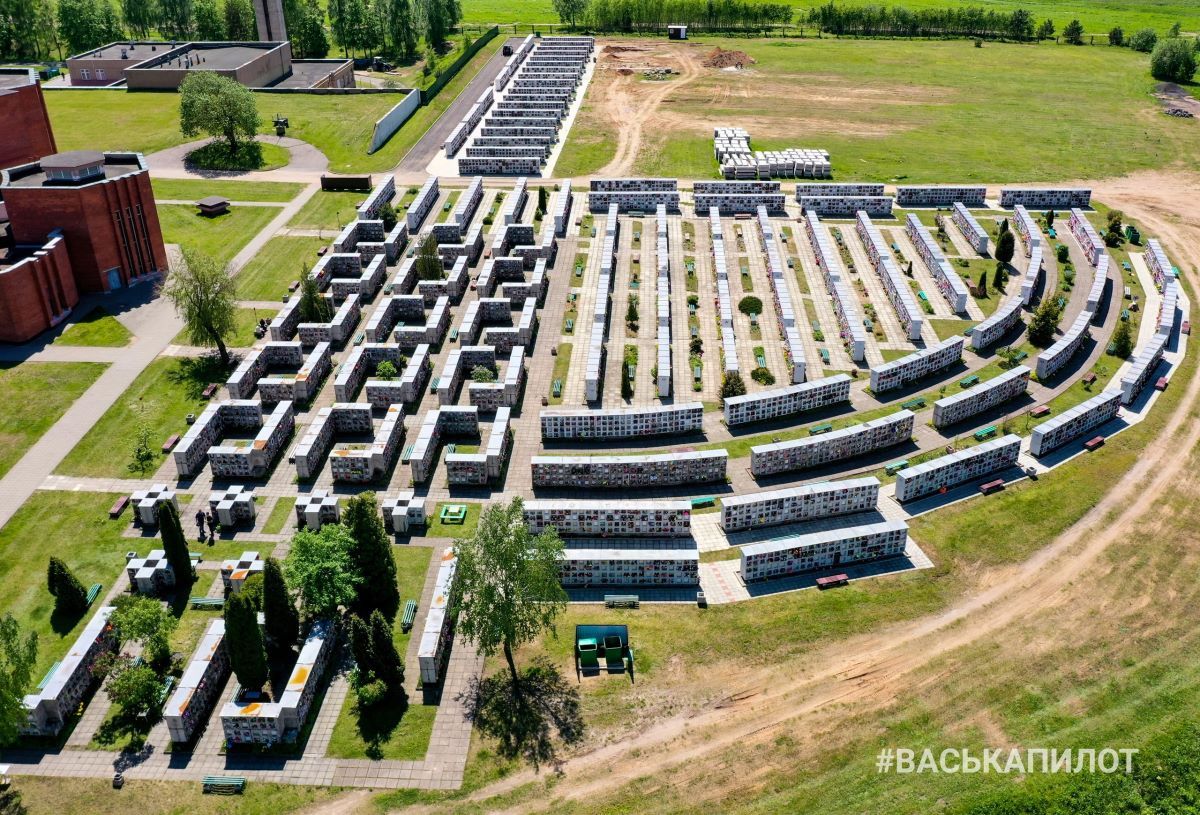 Самое большое кладбище в Беларуси. Крематорий в Минске