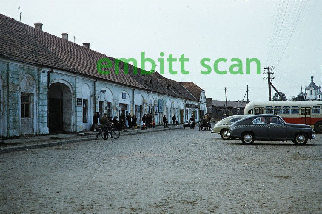 Брест, 50-ые года. Торговые ряды, ныне ЦУМ