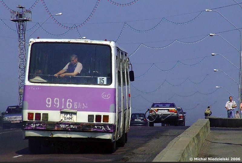 Автобусы «Икарус» на улицах Бреста (Подборка №2)