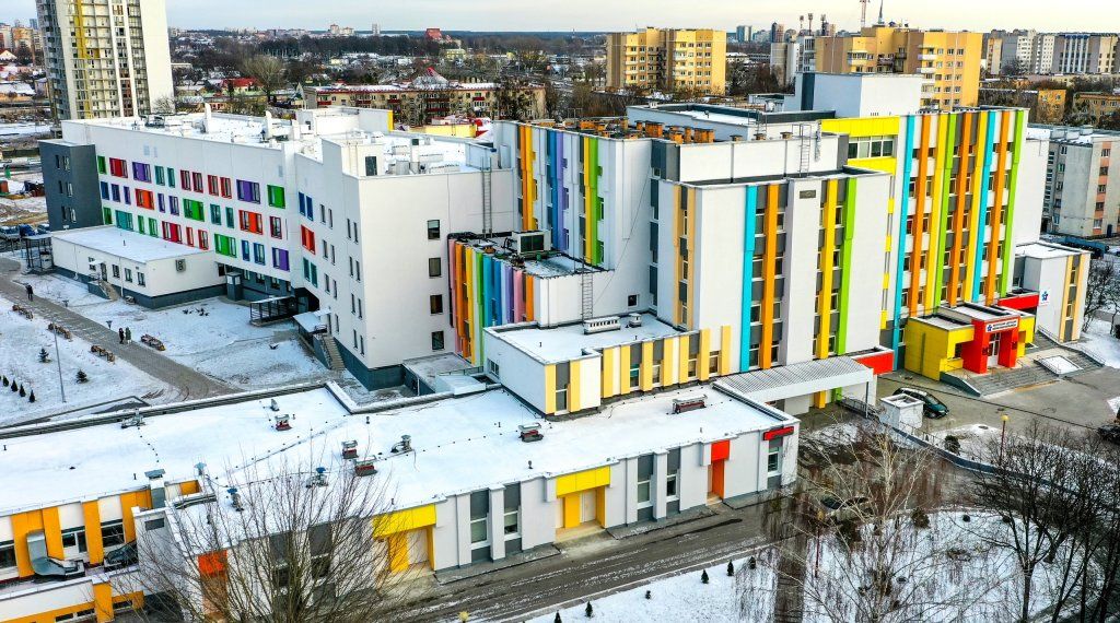 Новый корпус детской областной больницы в Бресте