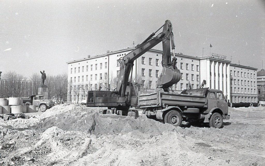 Фотографии из прошлого. Брест, площадь Ленина