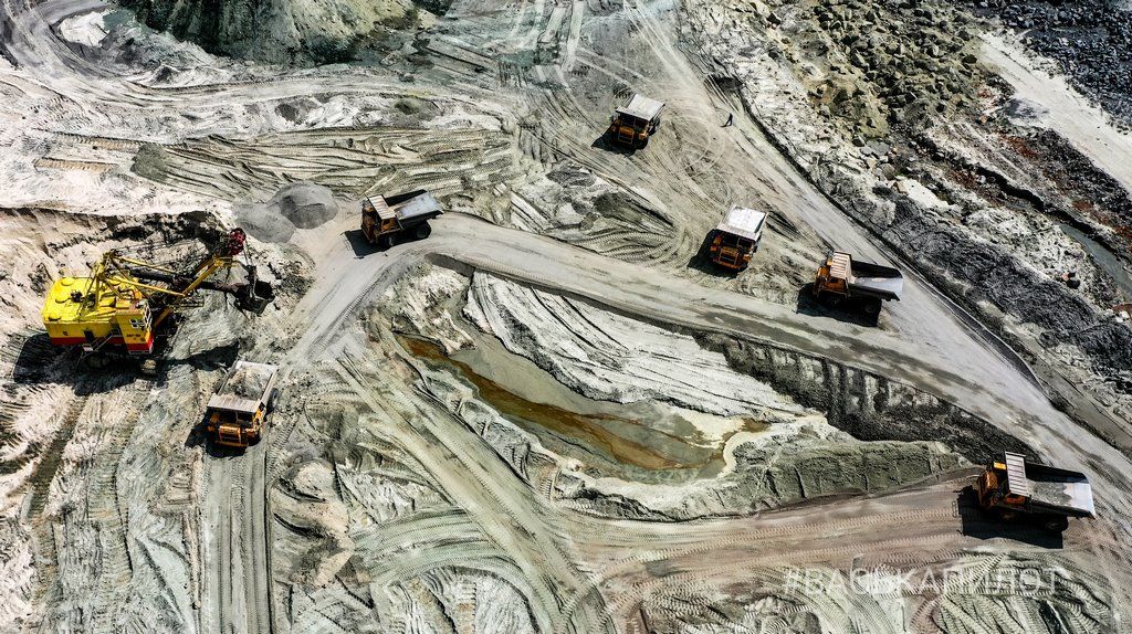 Самый большой гранитный карьер в Европе находится в Брестской области