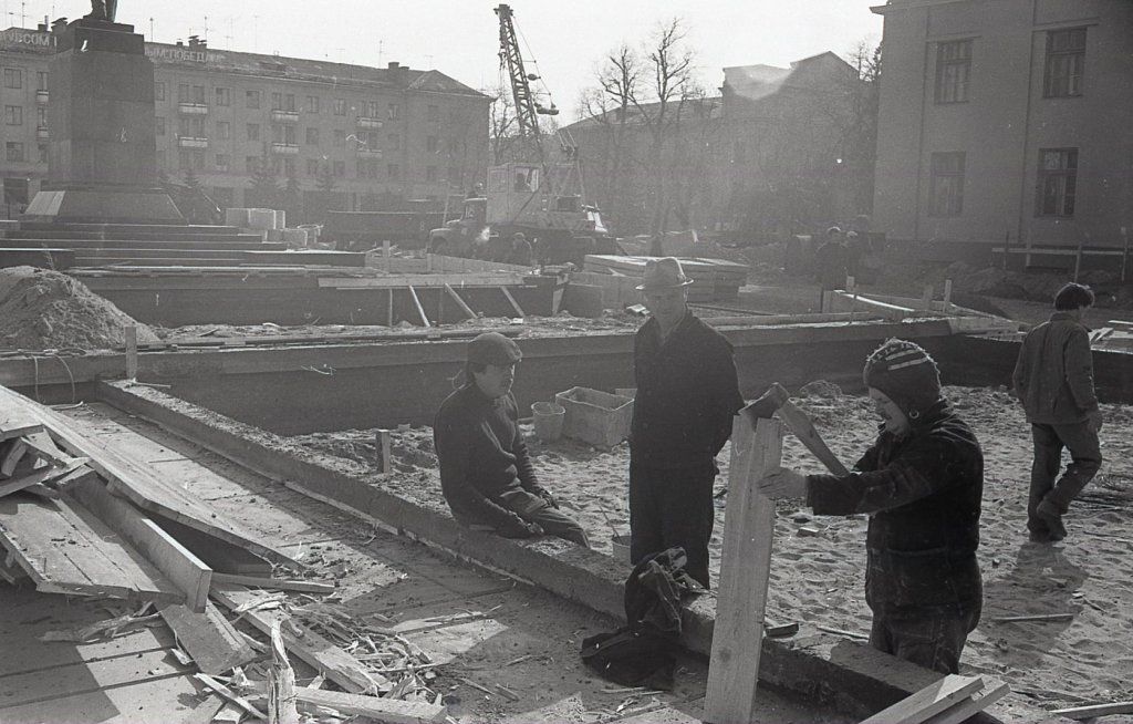 Фотографии из прошлого. Брест, площадь Ленина